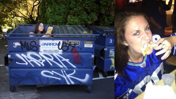 国外女子在垃圾桶寻食闻所未闻 8个月仅省下20多万令人震惊