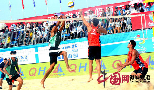 2018全国沙滩排球巡回赛平潭站决赛 冠亚季军